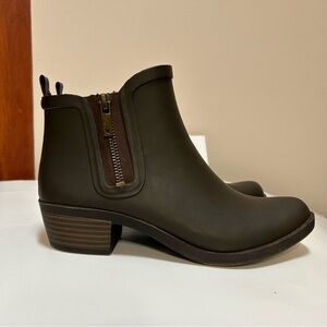 Lucky Brand Basel Double Zipper Rainboot